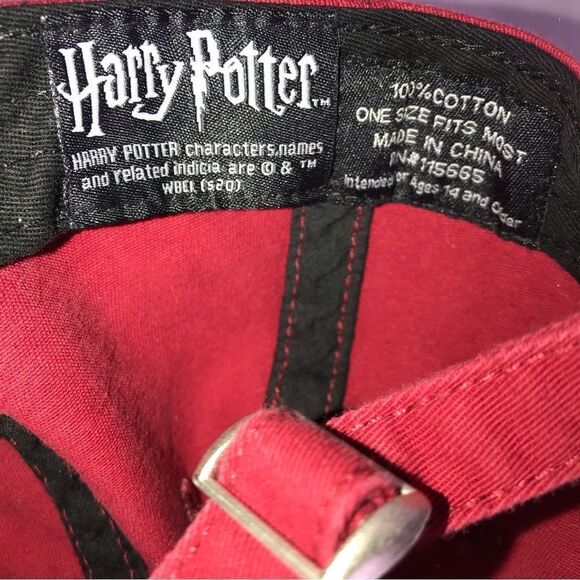 Harry Potter Gryffindor Alumni 100% Cotton Baseball Cap - Picture 3 of 4